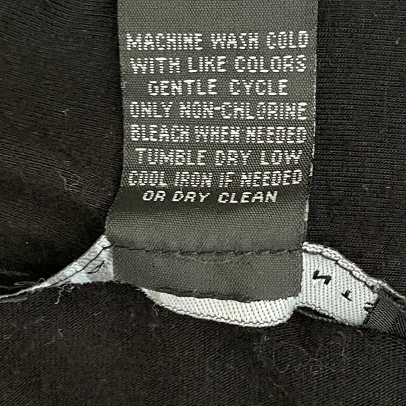 Grace Elements sz sm knit top zipper accent black - Picture 9 of 9